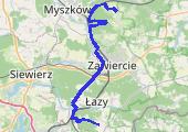 Trasa z dnia 2015-04-12 05:39 - mapa trasy gps - samochód
