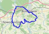 Trasa z dnia 2015-04-12 12:19 - mapa trasy gps - rower trekkingowy