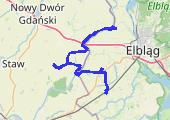 Trasa z dnia 2015-04-12 17:59 - mapa trasy gps - rower górski