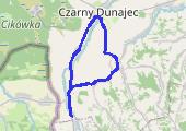Trasa z dnia 2015-04-15 10:39 - mapa trasy gps - rower górski