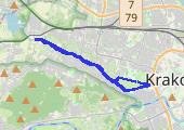 Trasa z dnia 2015-04-16 18:44 - mapa trasy gps - bieganie