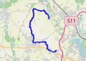 Trasa z dnia 2015-04-17 16:51 - mapa trasy gps - rower trekkingowy