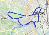Trasa z dnia 2015-04-17 21:40 - mapa trasy gps - bieganie
