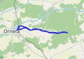 Trasa z dnia 2015-04-18 19:10 - mapa trasy gps - bieganie