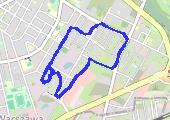 Trasa z dnia 2014-01-18 19:57 - mapa trasy gps - bieganie