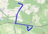 Trasa z dnia 2015-04-19 11:45 - mapa trasy gps - spacer