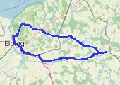 Trasa z dnia 2015-04-19 17:53 - mapa trasy gps - rower górski