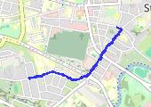 Trasa z dnia 2015-04-20 07:40 - mapa trasy gps - spacer