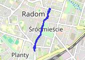 Trasa z dnia 2015-04-20 13:43 - mapa trasy gps - marsz