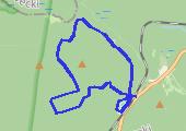 Trasa z dnia 2013-02-07 12:52 - mapa trasy gps - narty biegowe