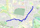 Trasa z dnia 2015-04-21 07:43 - mapa trasy gps - spacer