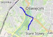 Trasa z dnia 2015-04-21 08:52 - mapa trasy gps - rower górski