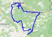 Trasa z dnia 2015-04-21 14:02 - mapa trasy gps - rower szosowy
