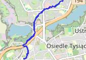 Trasa z dnia 2015-04-20 08:56 - mapa trasy gps - spacer