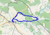 Brzeg-Stobrawa-Lubsza-Brzeg - mapa trasy gps - rower szosowy