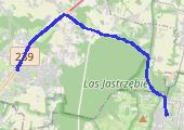 Trasa z dnia 2015-04-21 15:31 - mapa trasy gps - rower szosowy