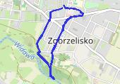 Trasa z dnia 2015-04-21 17:49 - mapa trasy gps - rower szosowy