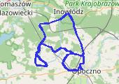 rower szosowy 32-04.15 - mapa trasy gps - rower szosowy