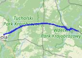 Trasa z dnia 2015-04-18 17:03 - mapa trasy gps - rower szosowy