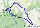 Trasa z dnia 2015-04-21 18:09 - mapa trasy gps - rower szosowy
