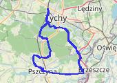 2015-04-21T08:21:44Z - mapa trasy gps - rower szosowy