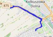 Trasa z dnia 2015-04-21 20:25 - mapa trasy gps - rower górski