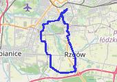 Trasa z dnia 2015-04-21 19:23 - mapa trasy gps - rower szosowy