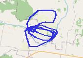 Trasa z dnia 2015-04-22 19:01 - mapa trasy gps - paralotnia