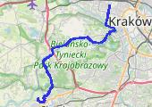Trasa z dnia 2015-04-22 13:15 - mapa trasy gps - rower szosowy
