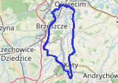 Trasa z dnia 2015-04-23 15:08 - mapa trasy gps - rower szosowy