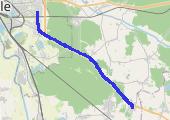 Trasa z dnia 2015-04-23 16:02 - mapa trasy gps - rower szosowy