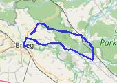 Trasa z dnia 2015-04-23 17:05 - mapa trasy gps - rower szosowy