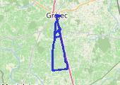 Trasa z dnia 2015-04-23 17:04 - mapa trasy gps - rower szosowy