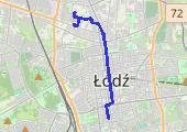 Trasa z dnia 2015-04-23 17:14 - mapa trasy gps - rower szosowy