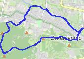 Trasa z dnia 2015-04-23 18:16 - mapa trasy gps - bieganie