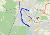 Trasa z dnia 2015-04-23 18:50 - mapa trasy gps - spacer