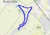 Trasa z dnia 2015-04-23 20:39 - mapa trasy gps - rower górski