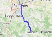 Trasa z dnia 2015-04-23 16:55 - mapa trasy gps - rower szosowy