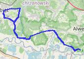 Trasa z dnia 2015-04-23 17:48 - mapa trasy gps - rower szosowy