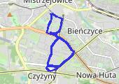Trasa z dnia 2015-04-23 22:59 - mapa trasy gps - bieganie