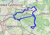 Trasa z dnia 2015-04-23 13:40 - mapa trasy gps - rower szosowy