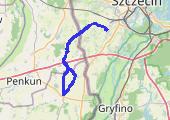 Trasa z dnia 2015-04-24 10:55 - mapa trasy gps - rower szosowy
