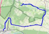 Trasa z dnia 2015-04-24 17:24 - mapa trasy gps - rower szosowy