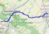 Trasa z dnia 2015-04-23 15:53 - mapa trasy gps - rower szosowy