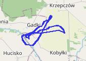 Trasa z dnia 2015-04-23 19:28 - mapa trasy gps - paralotnia