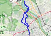 rower - mapa trasy gps - rower szosowy