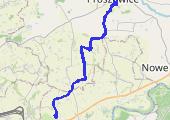 Ddp Łaganów - mapa trasy gps - rower szosowy