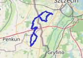 Trasa z dnia 2015-04-25 11:35 - mapa trasy gps - rower szosowy