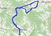 Trasa z dnia 2015-04-25 12:38 - mapa trasy gps - rower szosowy