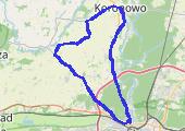 Trasa z dnia 2015-04-25 12:25 - mapa trasy gps - rower szosowy